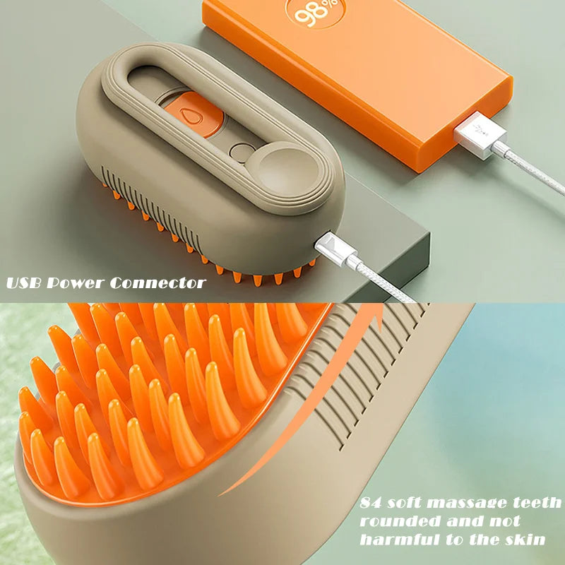 Pet Steam Brush